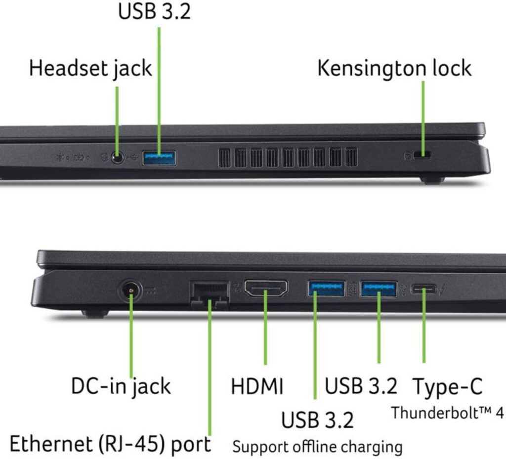 Connectivity and Expansion Acer Nitro V - 15.6''6